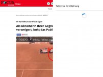 Bild zum Artikel: Im Viertelfinale der French Open: Als Ukrainerin ihrer Gegnerin...