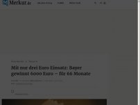 Bild zum Artikel: Mit nur drei Euro Einsatz: Bayer gewinnt 6000 Euro – für 66 Monate