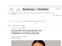 Bild zum Artikel: Handball Bundesliga Frauen: Schock für den Buxtehuder SV: Liv Süchting an Krebs erkrankt