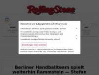 Bild zum Artikel: Berliner Handballteam spielt weiterhin Rammstein — Stefan Kretzschmar erklärt, warum