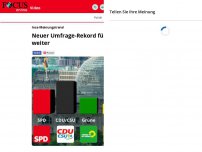 Bild zum Artikel: Insa-Meinungstrend: Neuer Umfrage-Rekord für die AfD - Grüne...