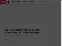 Bild zum Artikel: Fahrer sauer auf Werkstatt-Rechnung für kleines E-Auto: „Das ist kein Rennwagen“