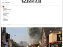 Bild zum Artikel: Brand in Motorradgeschäft: Offenbar zwei Einsatzkräfte der Feuerwehr in Sankt Augustin gestorben