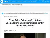 Bild zum Artikel: „Tyler Rake: Extraction 3“: Action-Spektakel mit Chris Hemsworth geht in die nächste Runde
