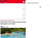 Bild zum Artikel: Fünf Verletzte in Mannheim - 12-Jähriger in Freibad unter Wasser gedrückt - dann bricht Tumult aus