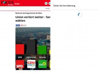 Bild zum Artikel: Nächster Umfrage-Schock für Merz: Union verliert weiter - fast...