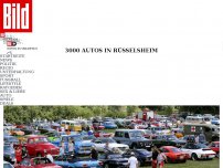 Bild zum Artikel: 3000 Autos in Rüsselsheim - Grüne verbieten größtes Oldtimertreffen