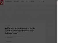 Bild zum Artikel: Naddel wird Schlagersängerin: Erster Auftritt mit Andreas Ellermann beim „Schlagermove“