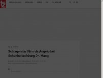 Bild zum Artikel: Schlagerstar Nino de Angelo bei Schönheitschirurg Dr. Mang