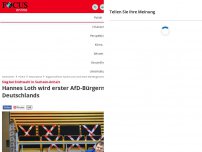 Bild zum Artikel: Sachsen-Anhalt - AfD könnte erstmals im Land in Raguhn-Jeßnitz Bürgermeister stellen