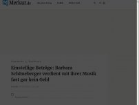 Bild zum Artikel: Einstellige Beträge: Barbara Schöneberger verdient mit ihrer Musik fast gar kein Geld