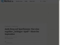 Bild zum Artikel: Andy Borg auf Sparflamme: Nur eine reguläre „Schlager-Spaß“-Show bis September