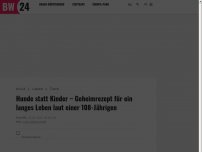 Bild zum Artikel: Hunde statt Kinder – Geheimrezept für ein langes Leben laut einer 108-Jährigen