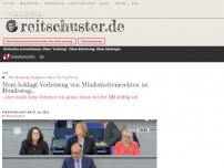 Bild zum Artikel: Merz beklagt Verletzung von Minderheitenrechten im Bundestag…