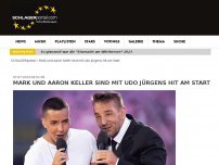 Bild zum Artikel: Mark und Aaron Keller sind mit Udo Jürgens Hit am Start