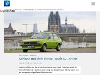 Bild zum Artikel: Letzter Ford Fiesta rollt in Köln vom Band