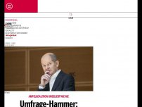 Bild zum Artikel: Umfrage-Hammer: Deutsche Regierung fällt auf Rekord-Tief