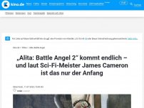 Bild zum Artikel: „Alita: Battle Angel 2“ kommt endlich – und laut Sci-Fi-Meister James Cameron ist das nur der Anfang