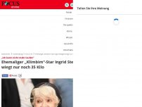 Bild zum Artikel: „Ich kann nicht mehr laufen“ - Ehemaliger „Klimbim“-Star Ingrid Steeger wiegt nur noch 35 Kilo