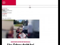 Bild zum Artikel: Lkw-Fahrer dreht bei Blockade durch und fährt Klima-Kleber an