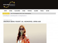 Bild zum Artikel: Andrea Berg feiert 16. Heimspiel Open Air