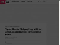 Bild zum Artikel: Trigema-Abschied: Wolfgang Grupp will trotz seines Karriereendes weiter im Unternehmen bleiben