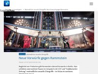 Bild zum Artikel: Mutmaßliche sexuelle Übergriffe: Neue Vorwürfe gegen Rammstein