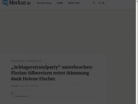 Bild zum Artikel: „Schlagerstrandparty“ unterbrochen: Florian Silbereisen rettet Stimmung dank Helene Fischer