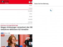 Bild zum Artikel: Kommentar von Hugo Müller-Vogg - Wegen Schlesinger verpulvert der RBB jetzt Millionen für Anwälte