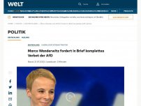 Bild zum Artikel: Marco Wanderwitz fordert in Brief komplettes Verbot der AfD