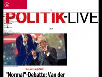 Bild zum Artikel: 'Normal'-Debatte: Van der Bellen übt scharfe Kritik