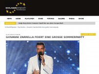 Bild zum Artikel: Giovanni Zarrella feiert eine große Sommerparty