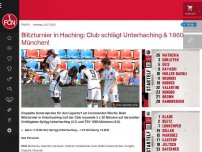 Bild zum Artikel: Blitzturnier in Haching: Club schlägt Unterhaching & 1860 München!