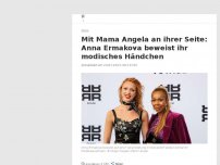 Bild zum Artikel: Anna Ermakova zieht bei Auftritt mit Mama Angela alle Blicke auf sich