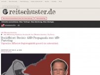 Bild zum Artikel: Dechiffriert: Dreiste ARD-Propganda zum AfD-Parteitag