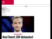 Bild zum Artikel: Nazi-Tweet: ZDF distanziert sich von Böhmermann