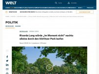 Bild zum Artikel: Ricarda Lang würde „im Moment nicht“ nachts alleine durch den Görlitzer Park laufen