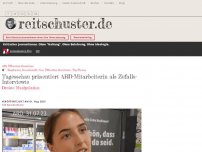 Bild zum Artikel: Tagesschau präsentiert ARD-Mitarbeiterin als Zufalls-Interviewte