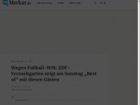 Bild zum Artikel: Wegen Fußball-WM: ZDF-Fernsehgarten zeigt am Sonntag „Best of“ mit diesen Gästen