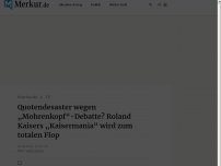 Bild zum Artikel: Quotendesaster wegen „Mohrenkopf“-Debatte? Roland Kaisers „Kaisermania“ wird zum totalen Flop