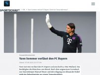 Bild zum Artikel: Yann Sommer verlässt den FC Bayern