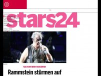 Bild zum Artikel: Rammstein stürmen auf Platz 1 der Charts
