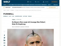 Bild zum Artikel: Ex-Bayern-Star sorgt mit Aussage über Robert Enke für Empörung