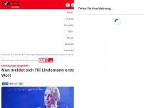Bild zum Artikel: Nach Skandal um Rammstein-Sänger - Ermittlungen gegen Til Lindemann eingestellt