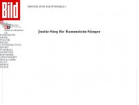Bild zum Artikel: Justiz-Sieg für den Sänger - Alle Ermittlungen gegen Lindemann eingestellt