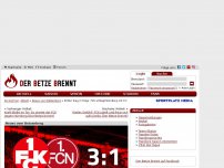 Bild zum Artikel: News | Dritter Sieg in Folge: FCK schlägt Nürnberg mit 3:1 | Der Betze brennt