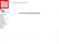 Bild zum Artikel: FDP-Vize Wolfgang Kubicki - „Auf Fakten hinweisen, gilt als rechtsradikal“