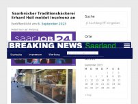 Bild zum Artikel: Saarbrücker Traditionsbäckerei Erhard Heil meldet Insolvenz an