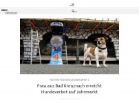 Bild zum Artikel: Frau aus Bad Kreuznach erreicht Hundeverbot auf Jahrmarkt