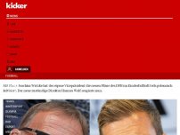 Bild zum Artikel: Nach scharfer Watzke-Kritik: Wolf verteidigt DFB-Reform